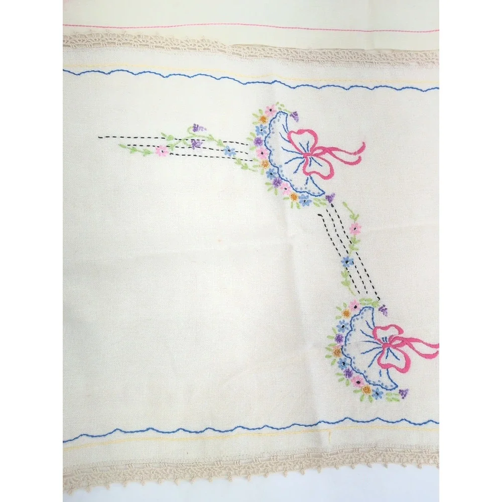 Handmade bottom linen